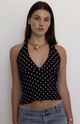 Black Polka Dot