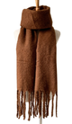 Solid Scarf in  Chestnut
