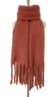 Solid Scarf in Terracotta