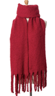Solid Scarf in Red