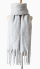 Solid Scarf - Grey