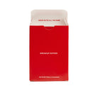 Red cardboard box with white interior flap displaying text "INSIDE WE'RE ALL THE SAME" and "BREAKUP EDITION" on front